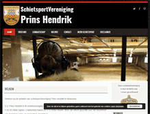 Tablet Screenshot of prinshendrik-maassluis.nl